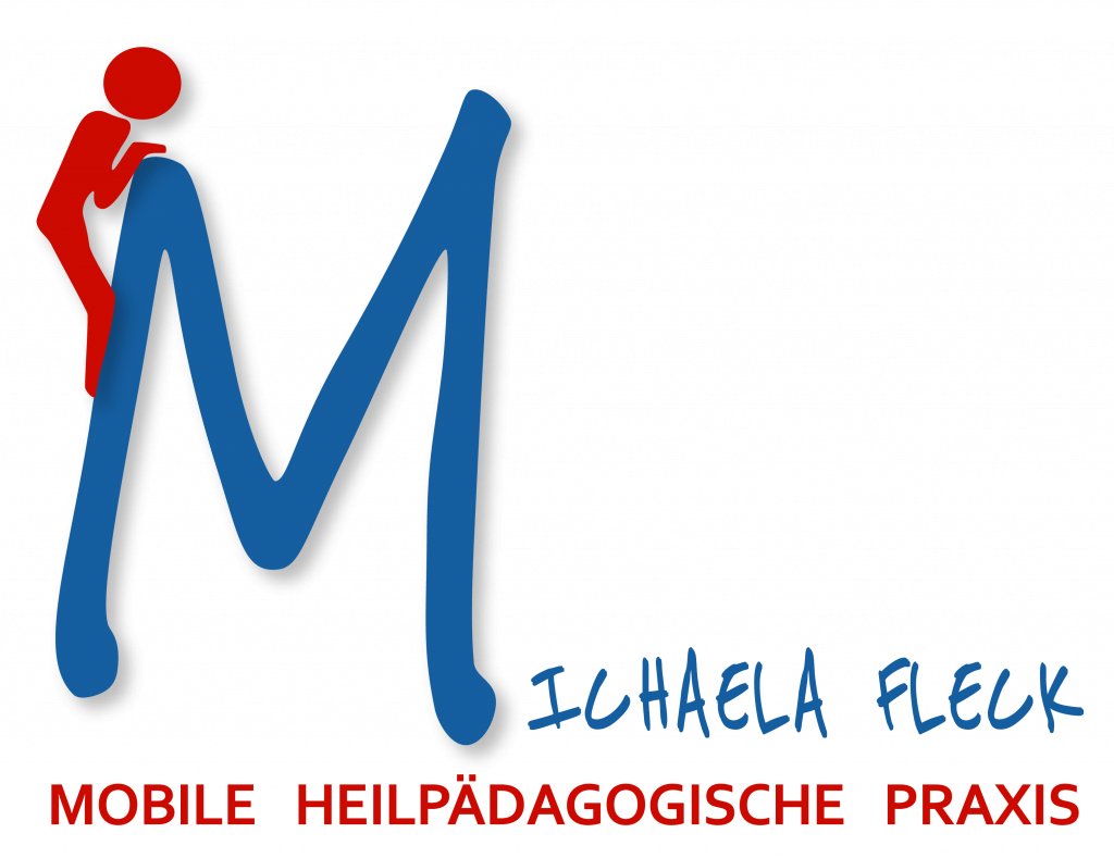 Es wird das Logo der heilpädagogischen Praxis Michaela Fleck gezeigt