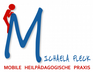 Es wird das Logo der heilpädagogischen Praxis Michaela Fleck gezeigt